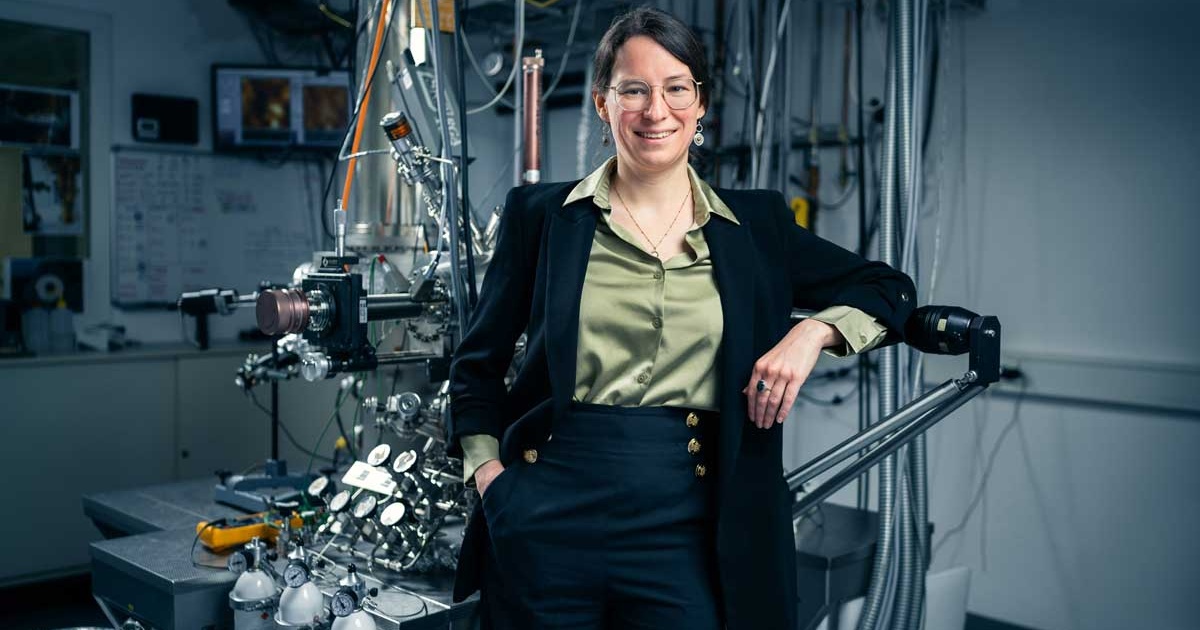 Laëtitia Farinacci Takes Edna Carter Professorship: Innovations in Quantum Technology