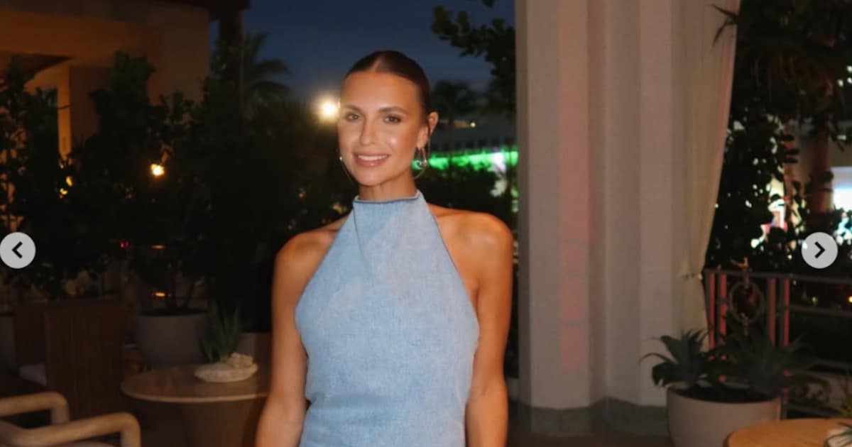 Laura Wontorra Stuns in Jeans Dress – Fans Can’t Get Enough!