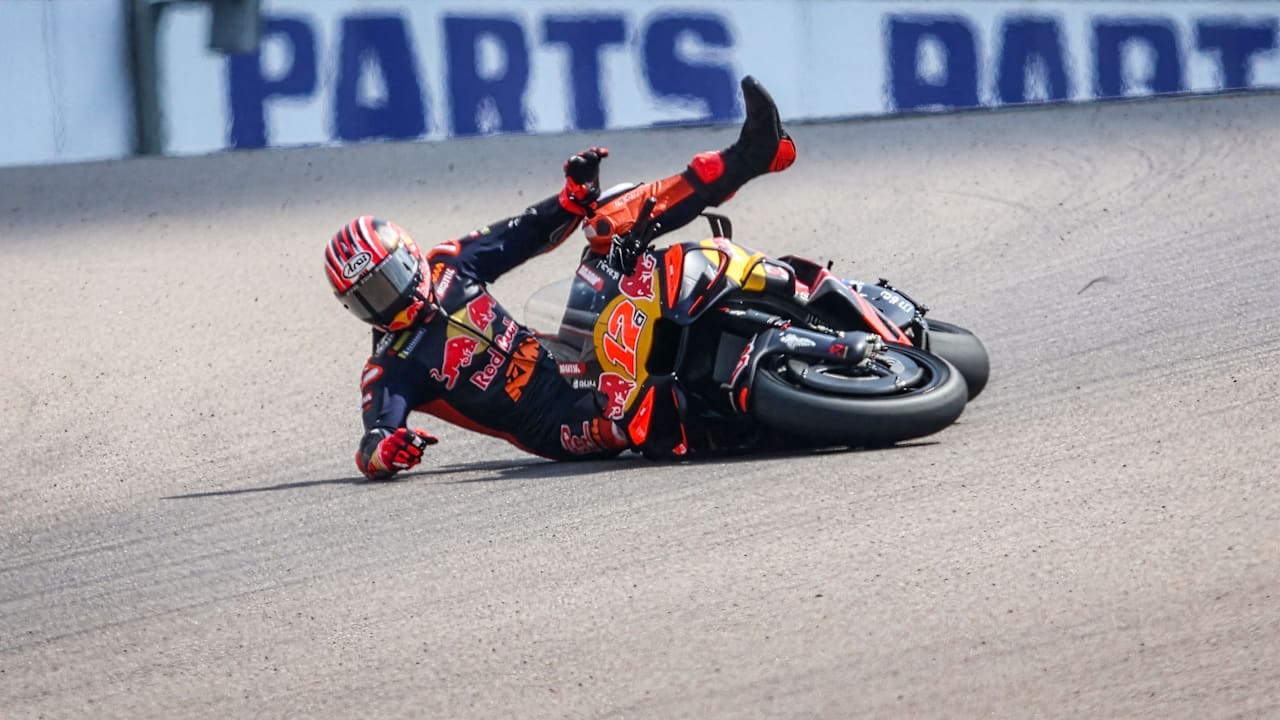 Marc Marquez’s Thrilling Sachsenring Crash: A Dominant Comeback Unfolds!