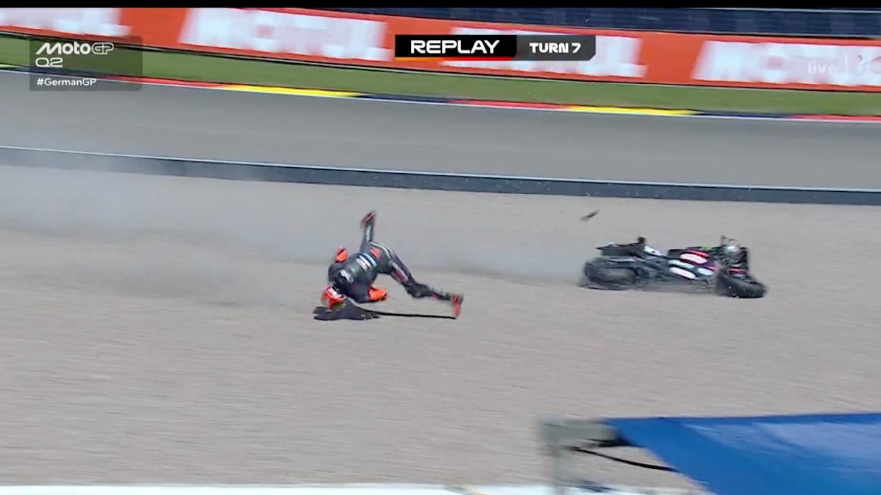 Marco Bezzecchi’s Nerve-Wracking Crash at Sachsenring: What Happened?
