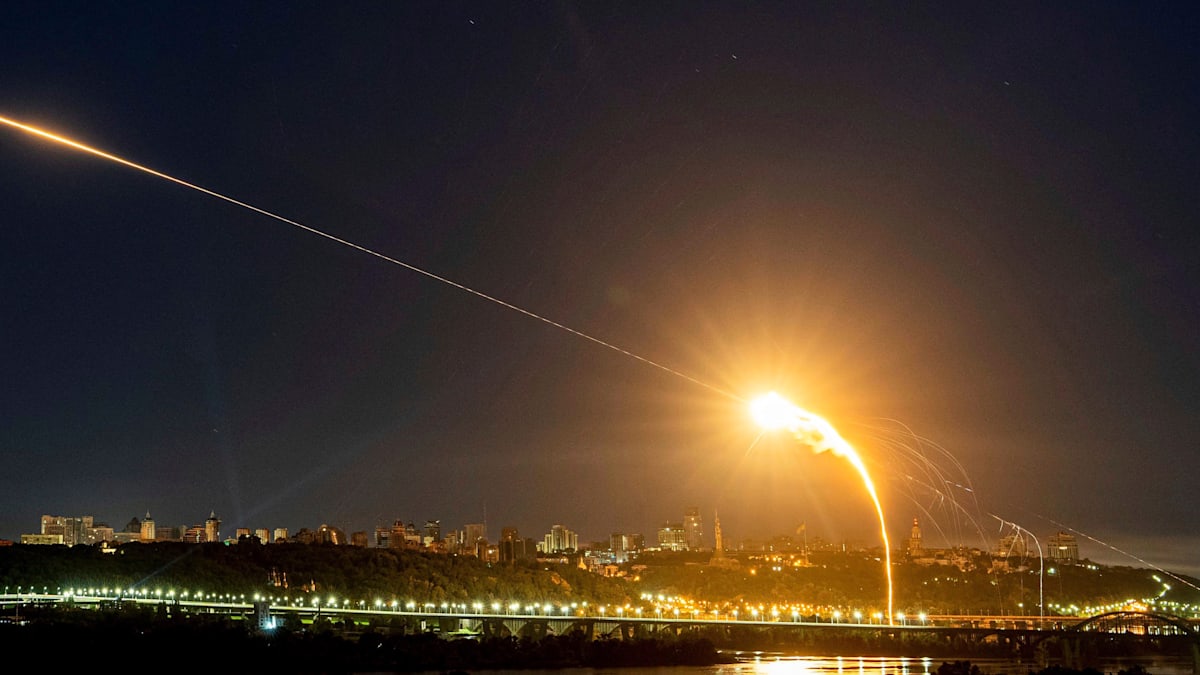 Massive Russian Assault on Kyiv: Buildings Collapse as Poland Scrambles Jets