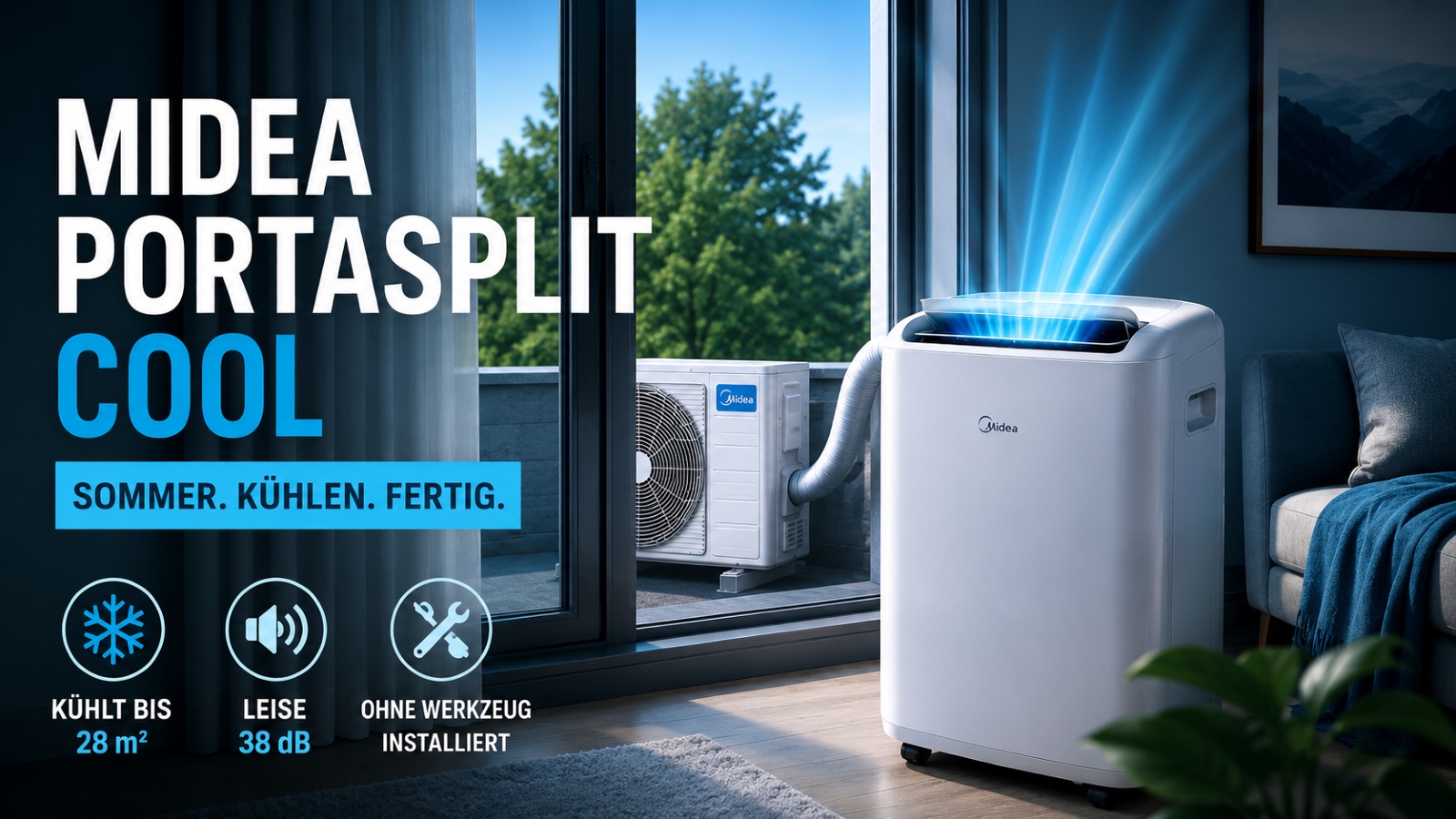 Midea PortaSplit Cool 2026: The Ultimate Budget-Friendly Summer AC Solution