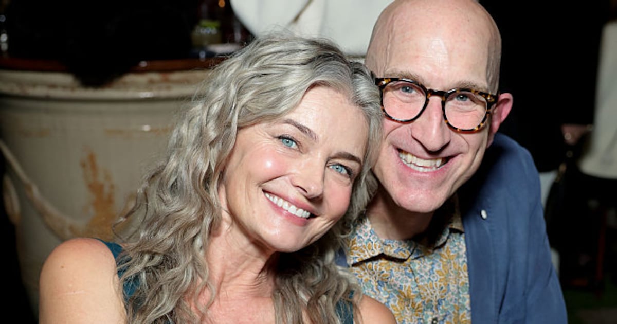 Model Paulina Porizkova, 61, Weds Again in Stunning Gray Gown!
