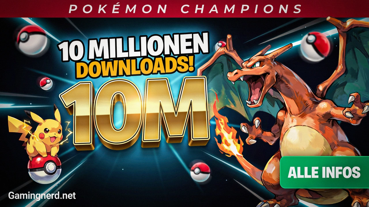 Pokémon Champions Hits 10 Million Downloads: Discover the Milestone Details!