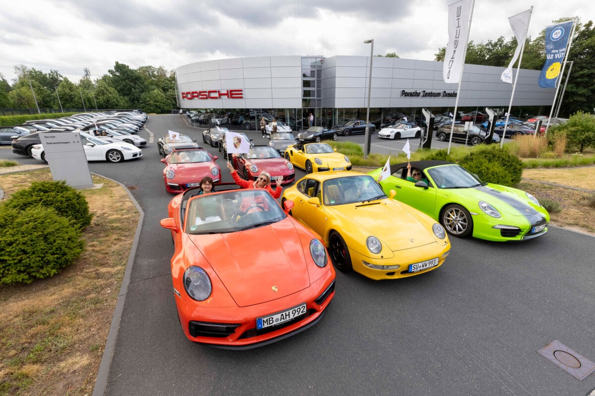 Porsche Ladies Take Over Dresden: A Weekend of Luxury and Charity!
