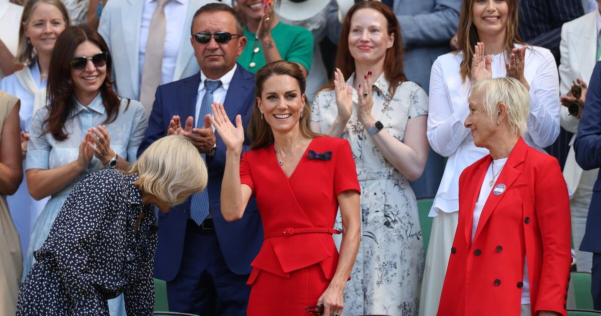 Princess Kate Dazzles in Red at Wimbledon: A Royal Tradition Continues