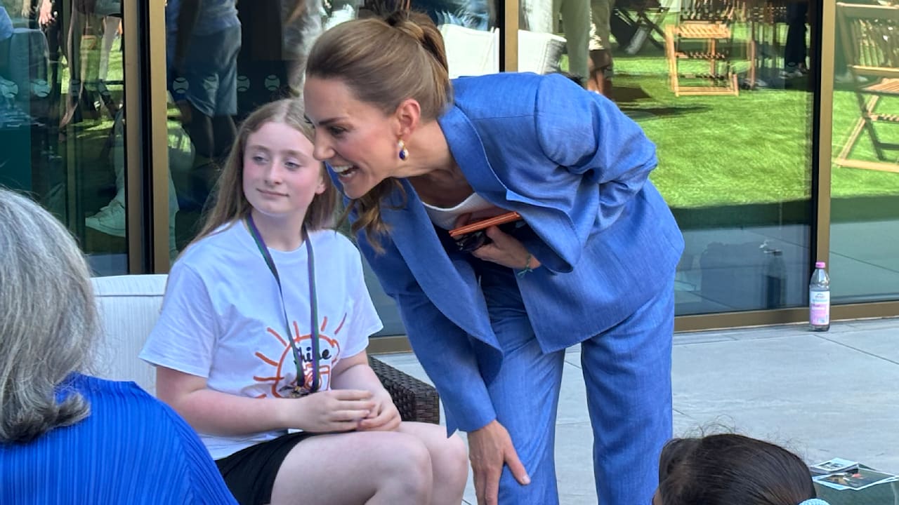 Princess Kate Stuns at Wimbledon: Heartwarming Moment with Children