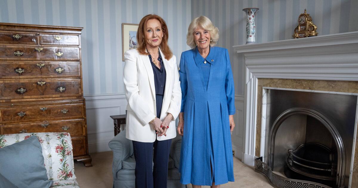 Queen Camilla’s Meeting with J.K. Rowling Sparks Controversy During Pride Month