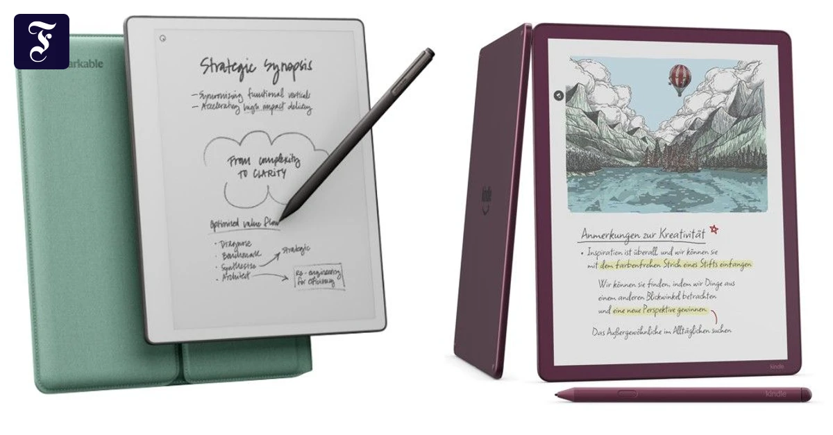 Remarkable Paper Pure vs. Amazon Kindle Scribe: Which E-Ink Tablet Reigns Supreme?