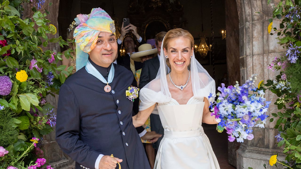 Royal Wedding: German Countess Marries Indian Royal – A Fusion of Traditions