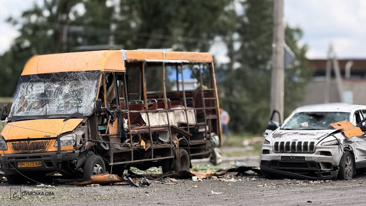 Russia Bombs Bus in Sumy: Four Dead, German Aid Team Witnesses Attack
