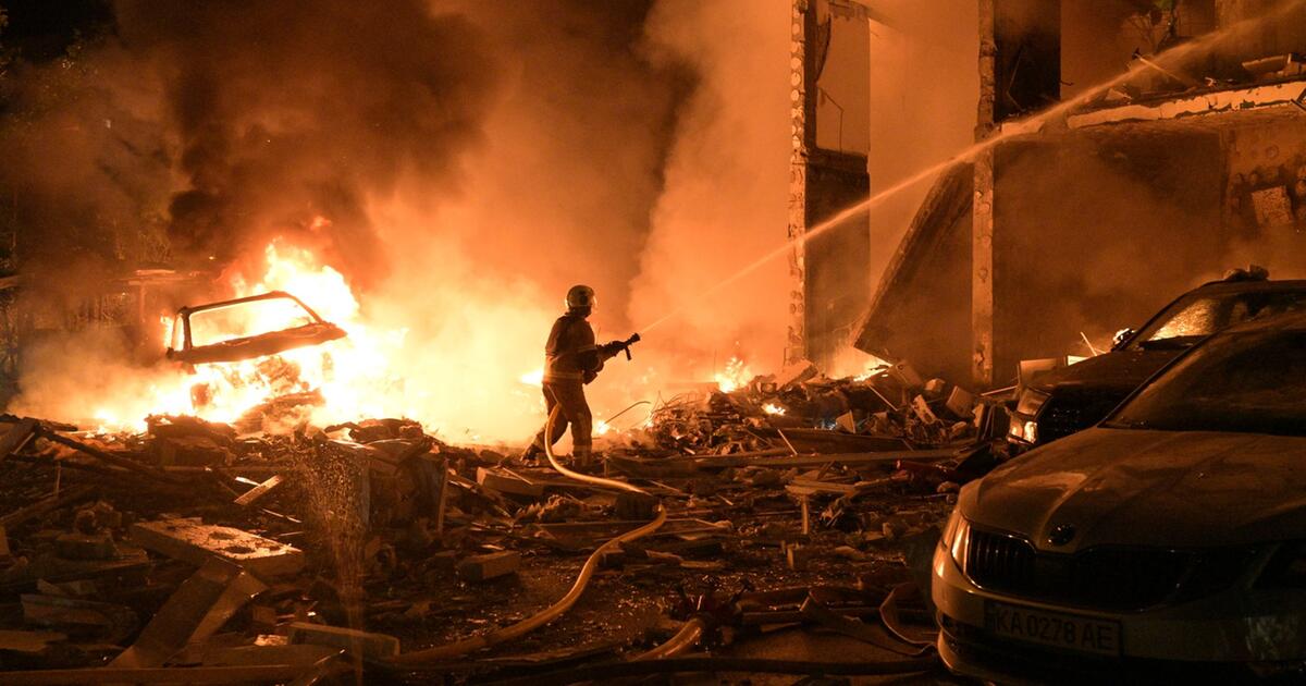 Russia Launches Heavy Attacks on Ukraine Ahead of NATO Summit