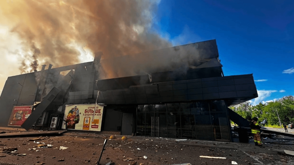 Russian Drone Hits Supermarket: Tragic Death of 10-Year-Old Child