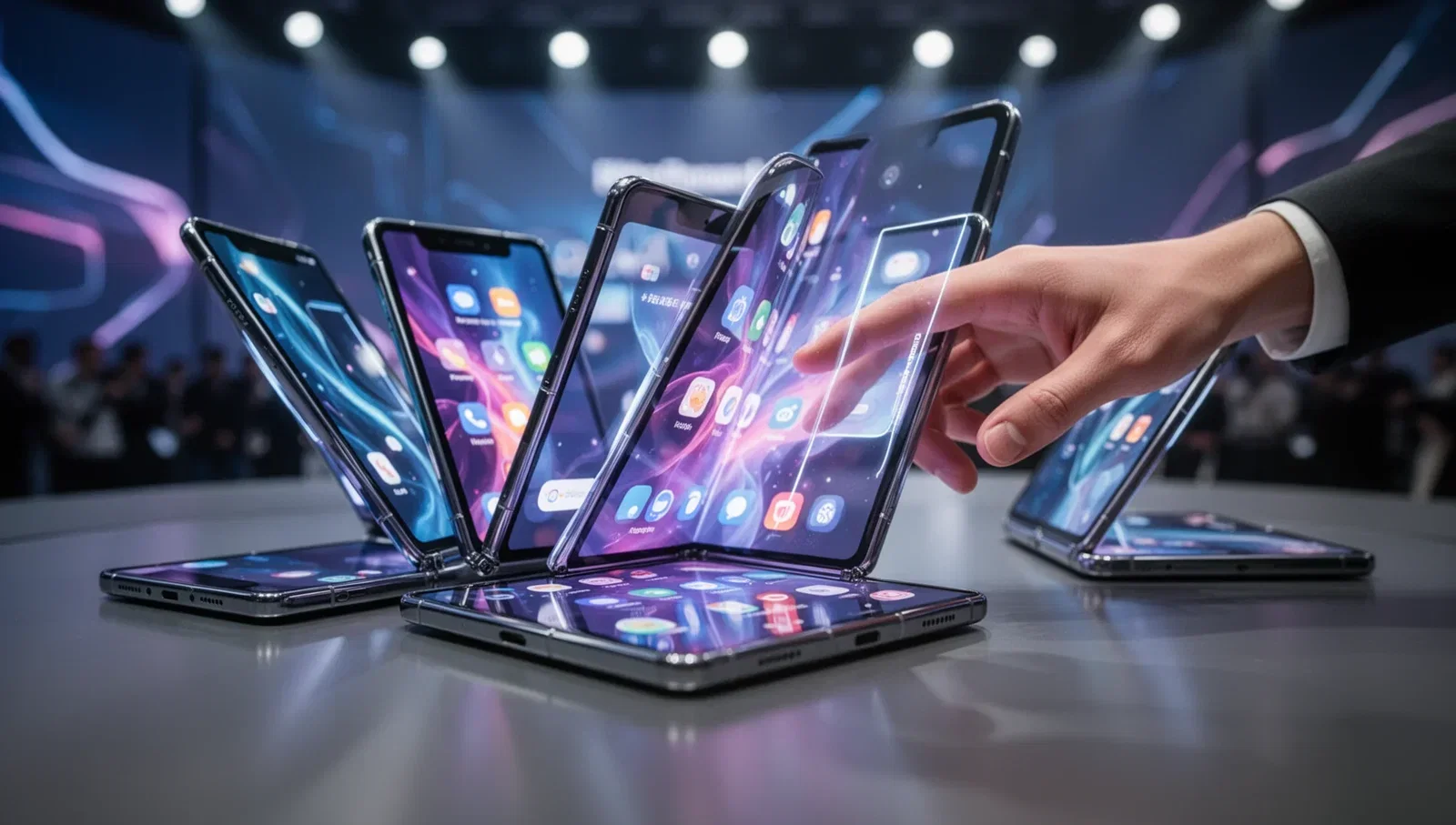 Samsung Unveils Ultra Foldable Smartphone at Galaxy Unpacked Event