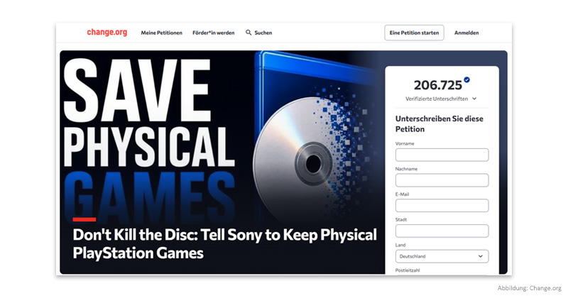 Save Physical Games: 200,000 Fans Rally Against Sony’s Discontinue of Discs