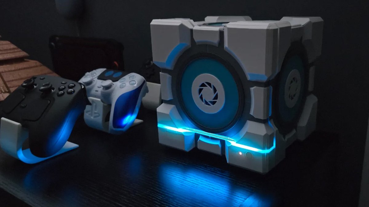 Transform Your Steam Machine into a Companion Cube: DIY Guide Inside!