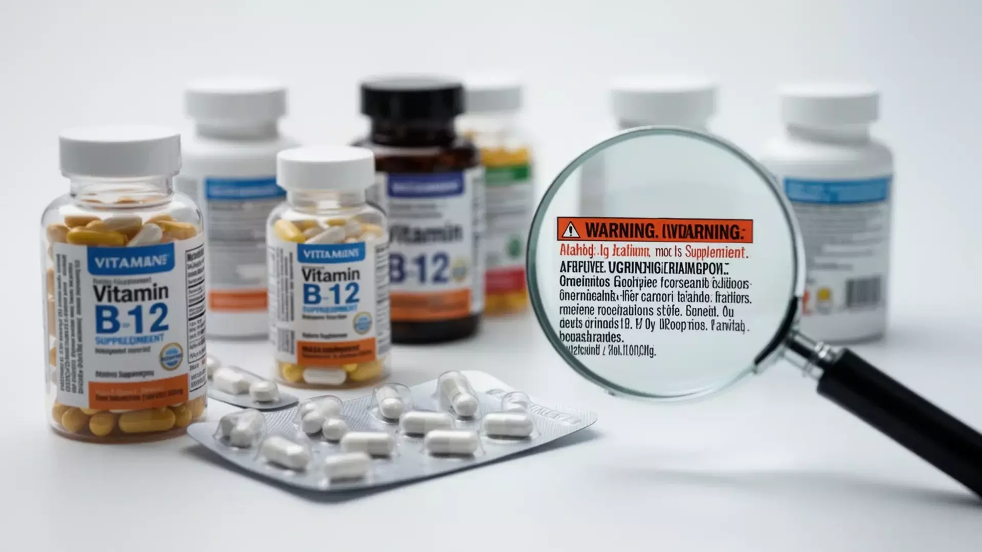 Vitamin B12: Öko-Test Reveals Only 10 Out of 29 Products Recommended