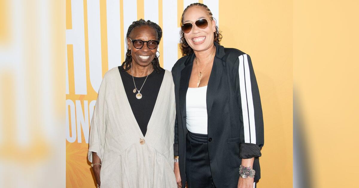 Whoopi Goldberg Stuns in Slim Figure With Daughter at NY Premiere