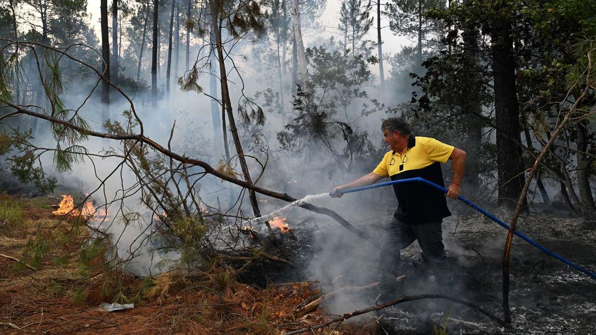 Wildfires in France: Blaze Just 15 Kilometers from Bordeaux – Evacuations Loom