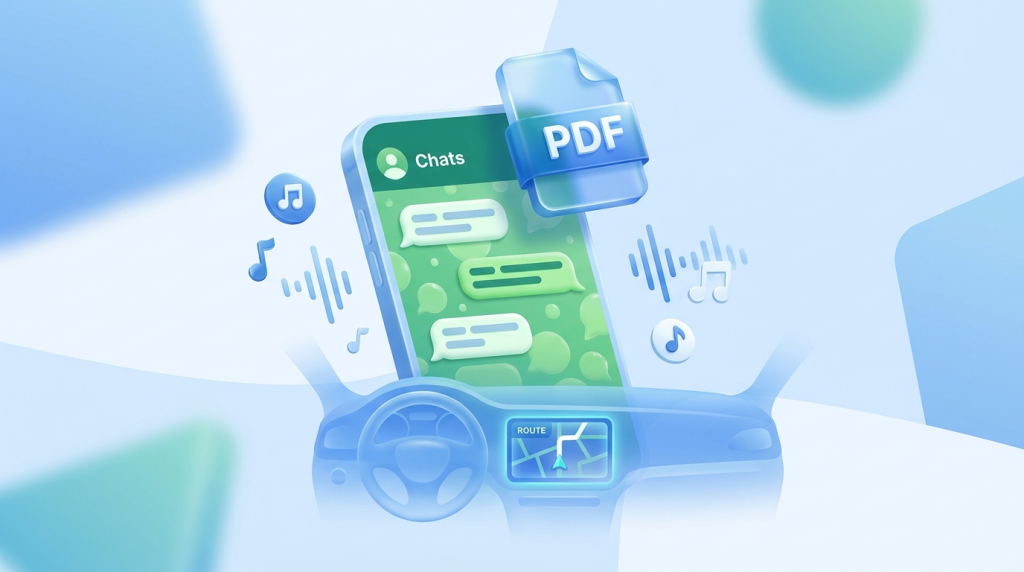 WhatsApp New Features: PDF Reader, CarPlay & Status Songs